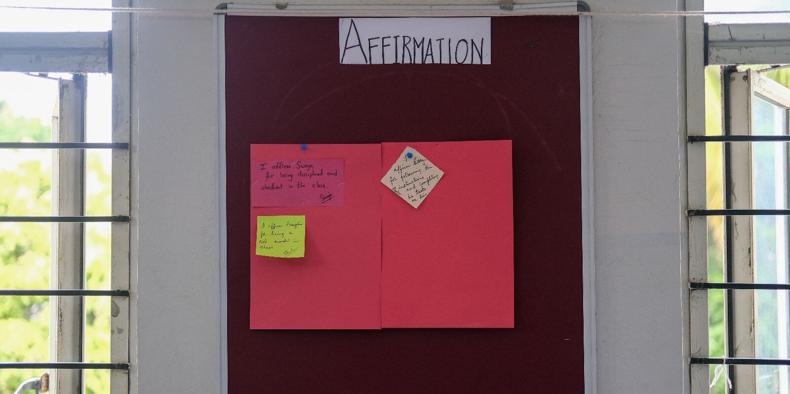 Using Affirmations to Build a Positive Classroom Culture